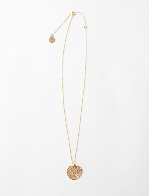 Aries zodiac sign necklace : Other Accessories color 