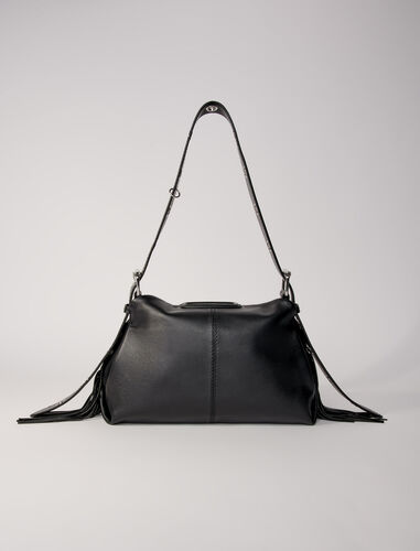 Smooth leather Miss M bag : M Bag color Black