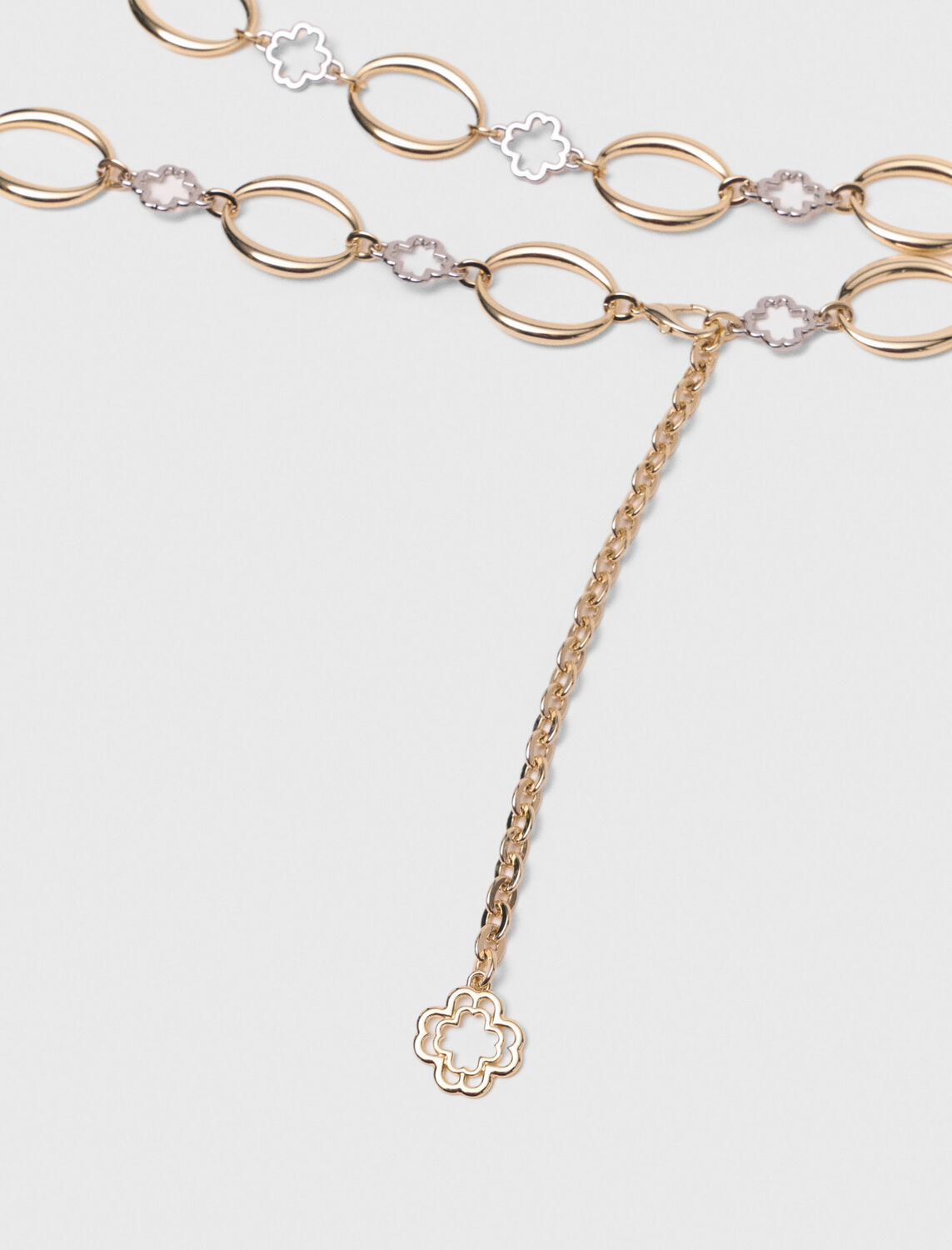 Clover link jewellery belt - Belts - MAJE