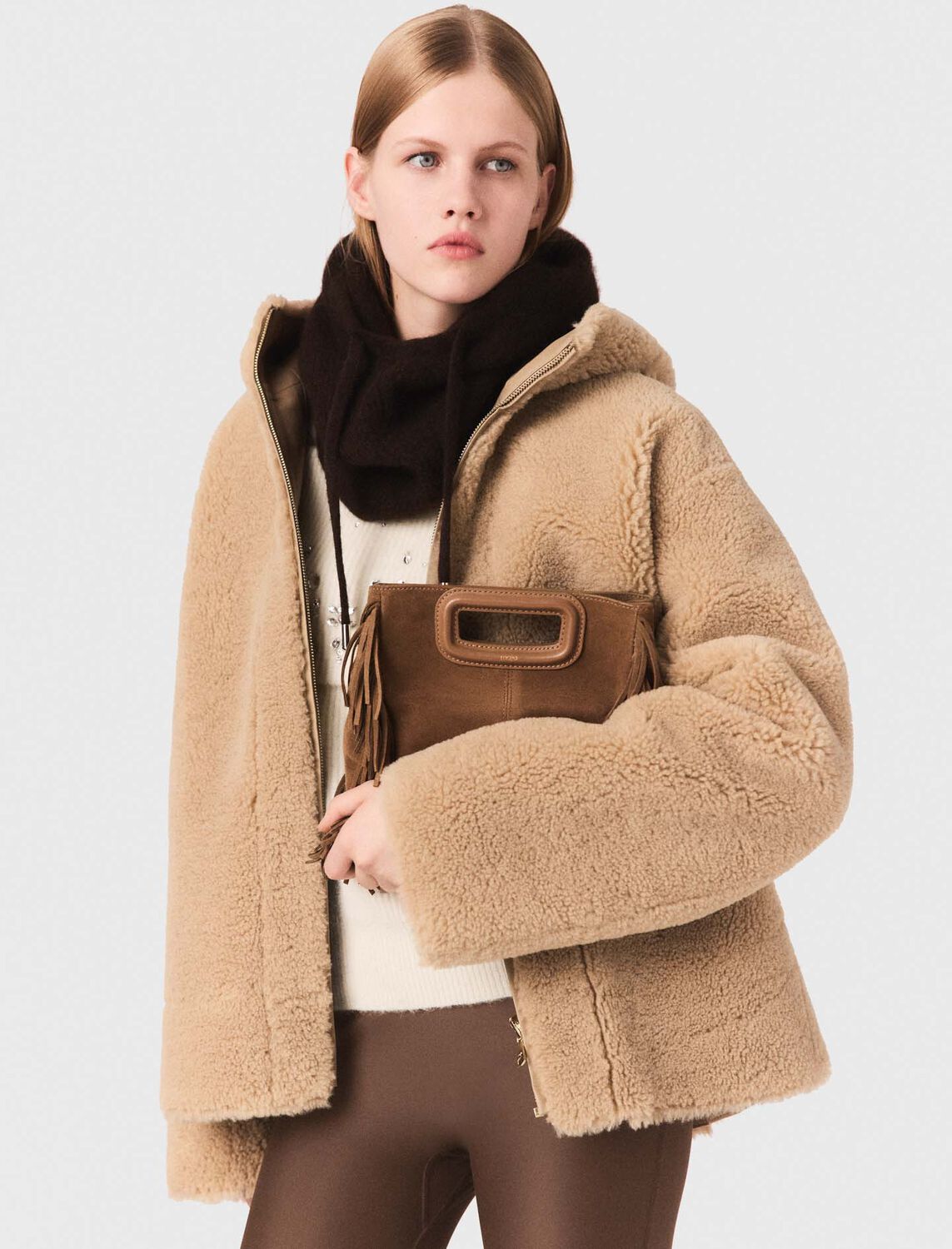 maje : Coats & Jackets 顏色 驼色/CAMEL