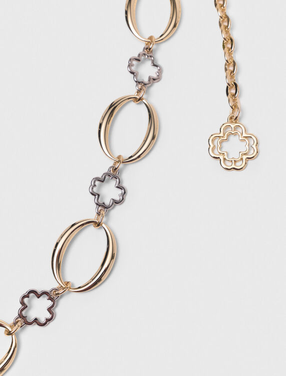 Clover link jewellery belt - Belts - MAJE