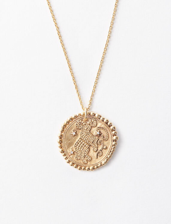 Aries zodiac sign necklace - Other Accessories - MAJE