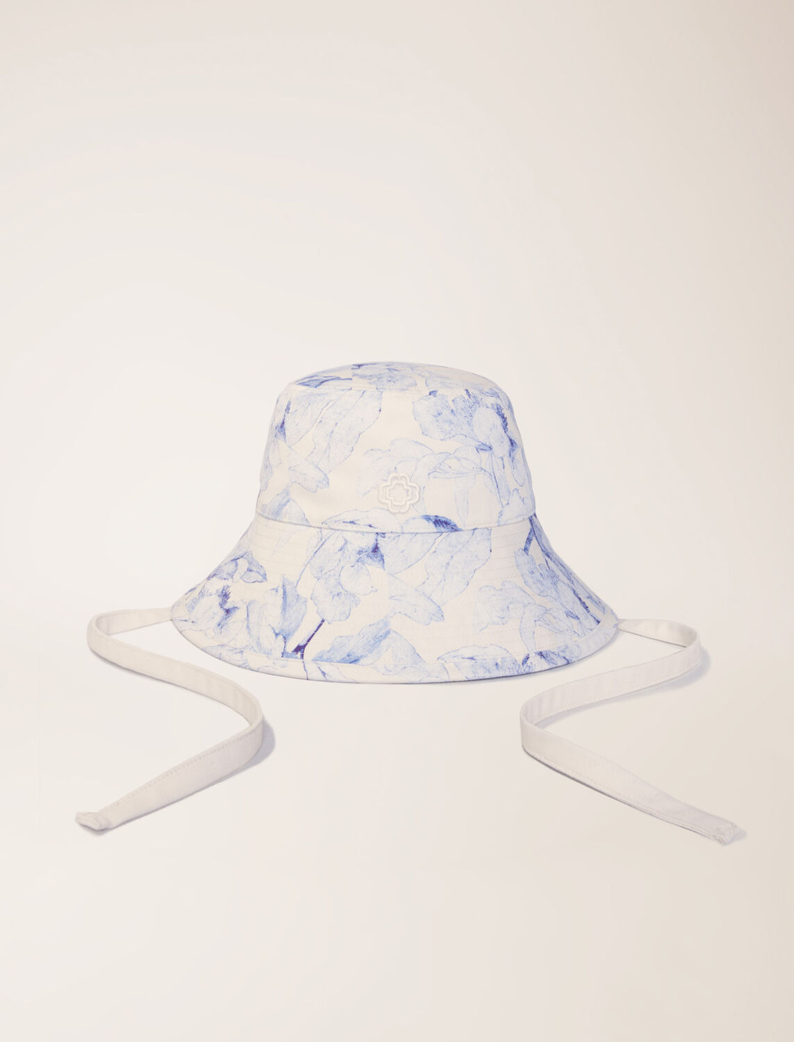 Watercolour themed long bucket hat -  - MAJE