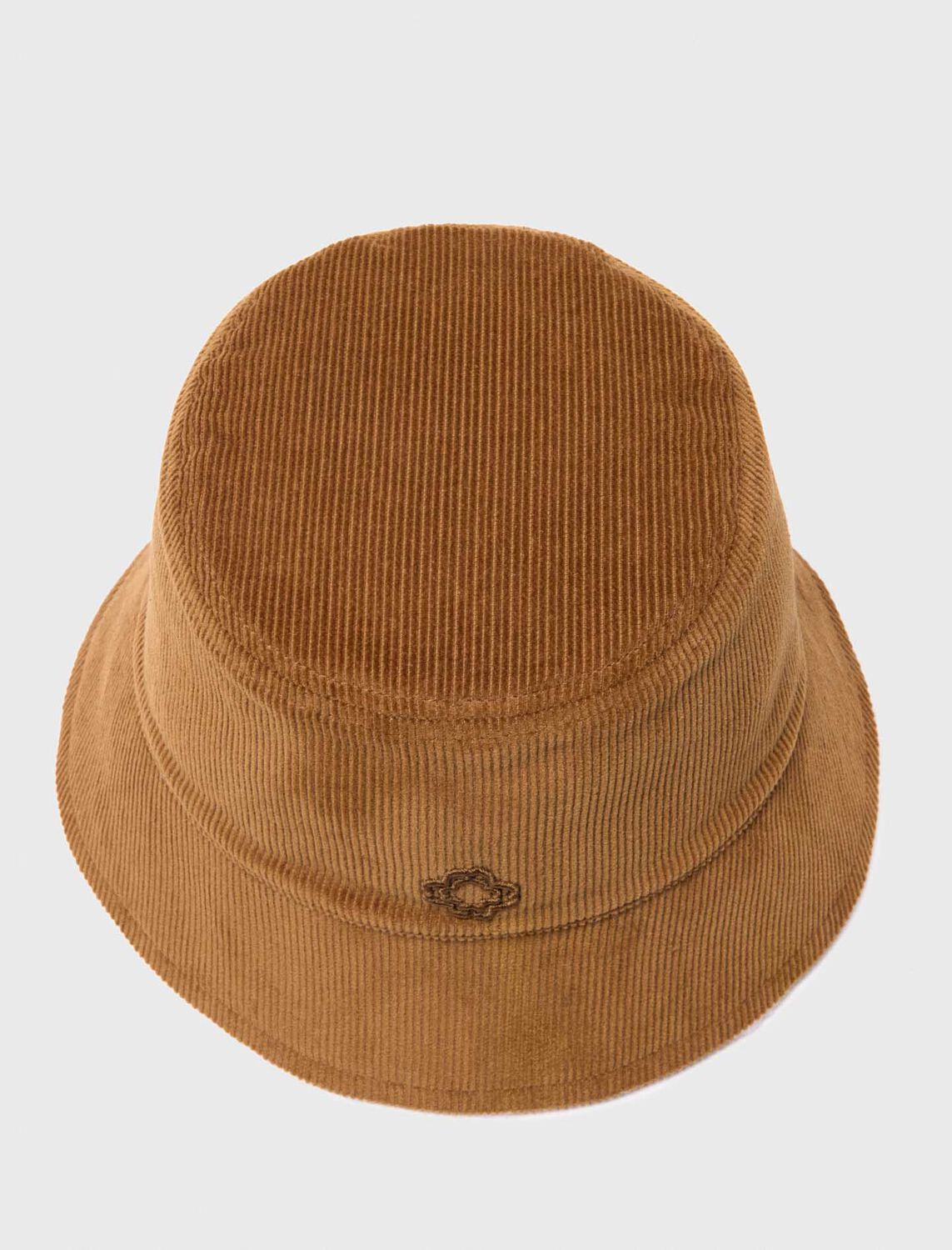 Reversible corduroy bucket hat -  - MAJE