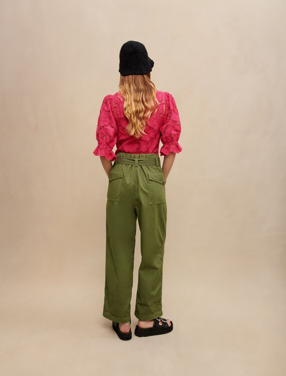 Cargo trousers : Trousers & Jeans color Khaki