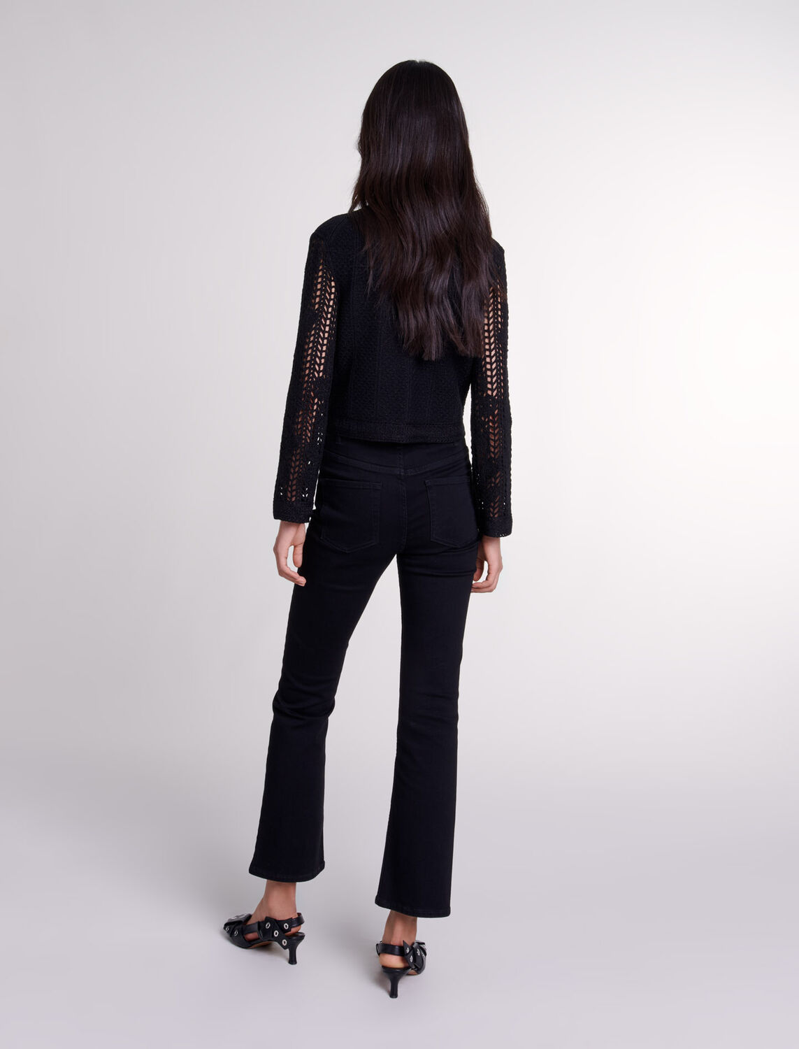 Crochet cardigan - Fall-Winter Collection - MAJE
