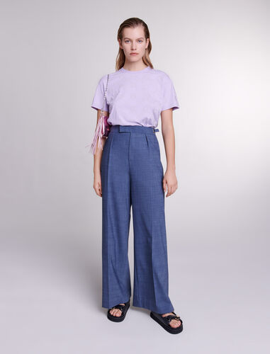 Studded T-shirt : View All color Parma Violet