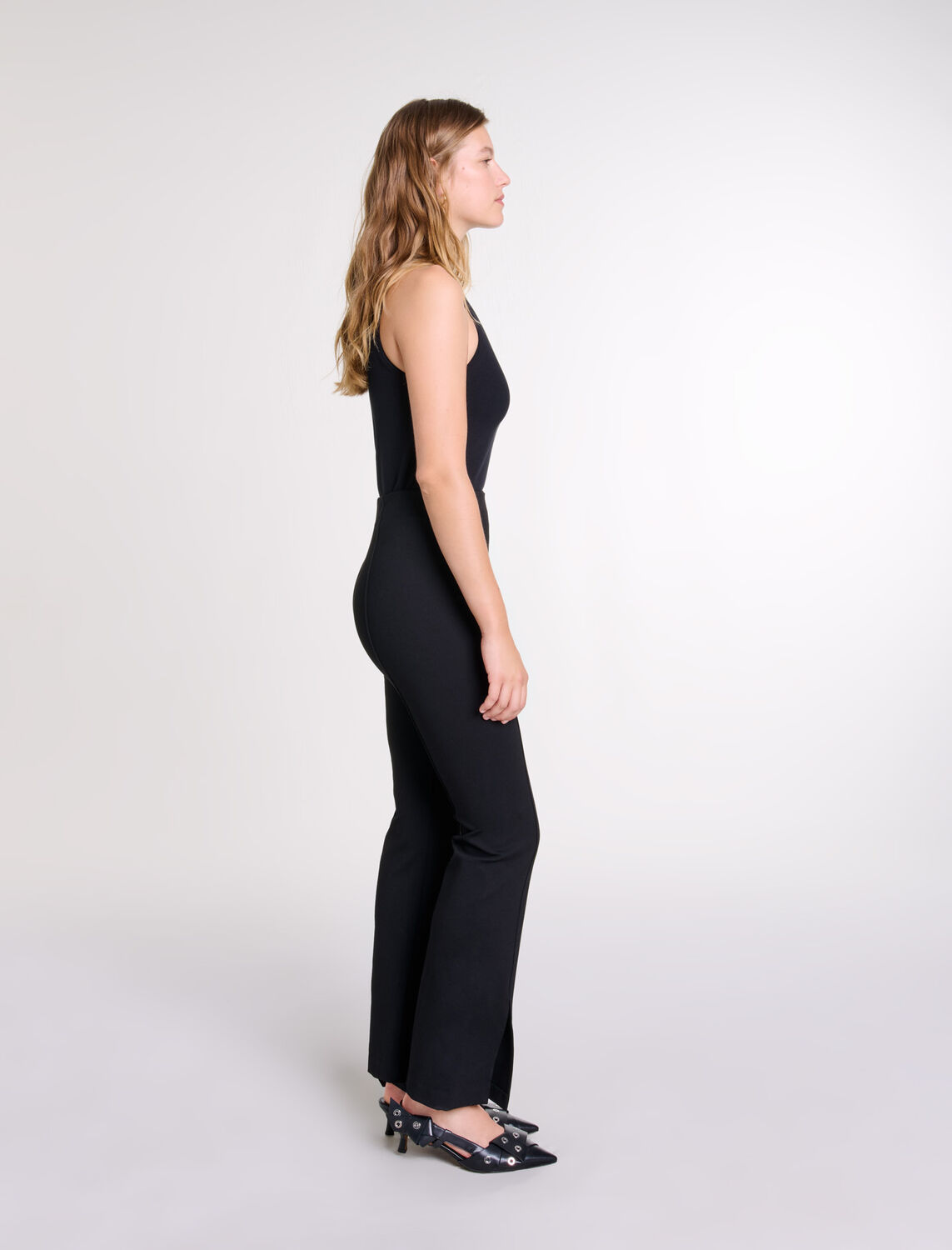 Slit trousers - Trousers & Jeans - MAJE