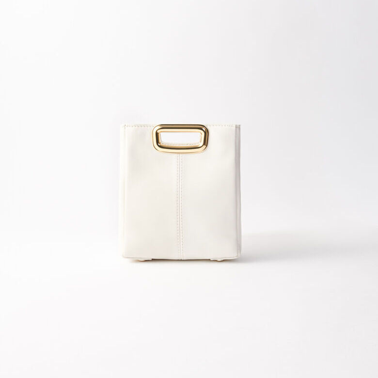 Mini M Skin bag with golden chain : Bags color 