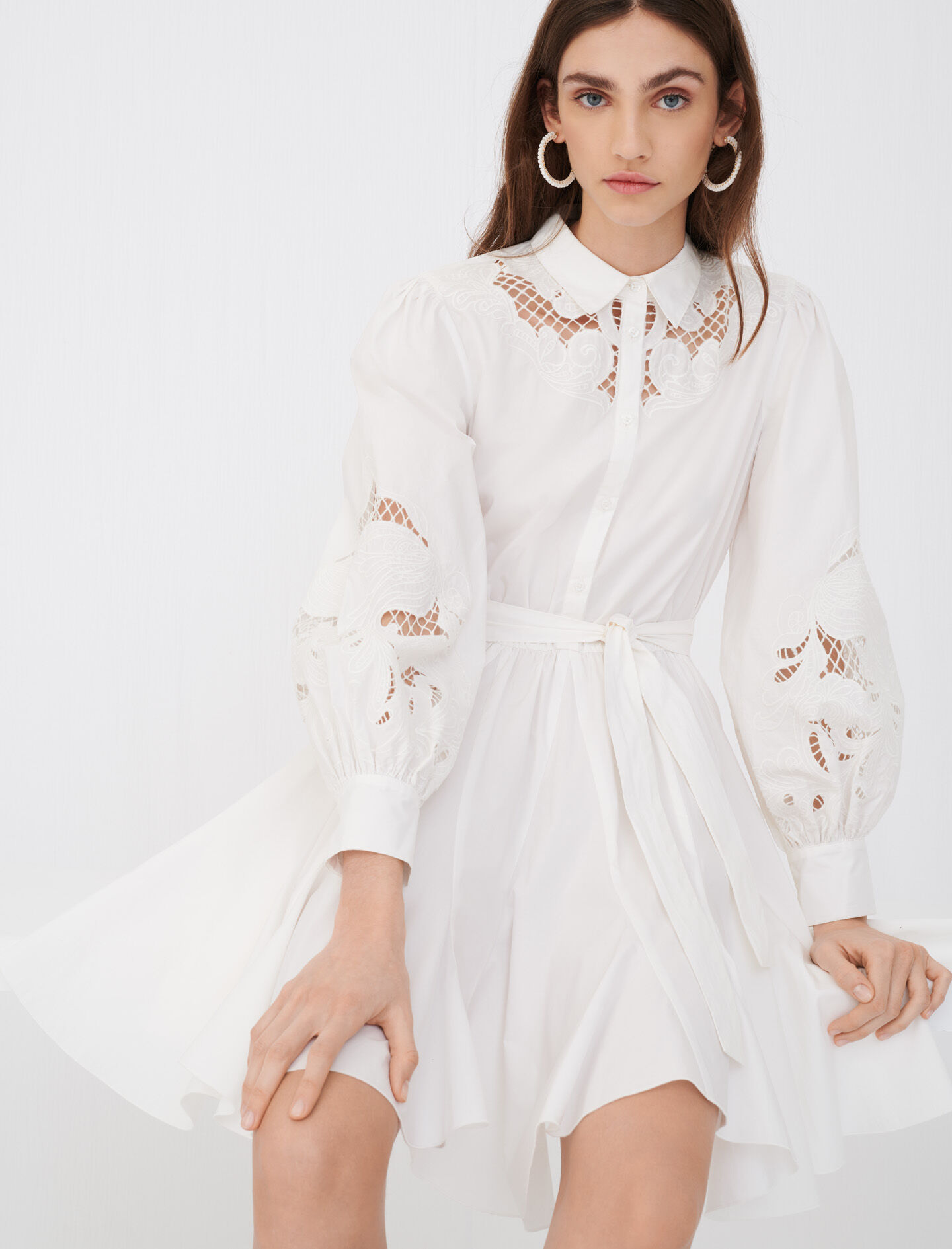 Maje white dress 2025
