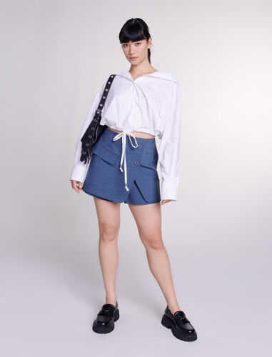 Skort : Skirts & Shorts color Petrol Blue
