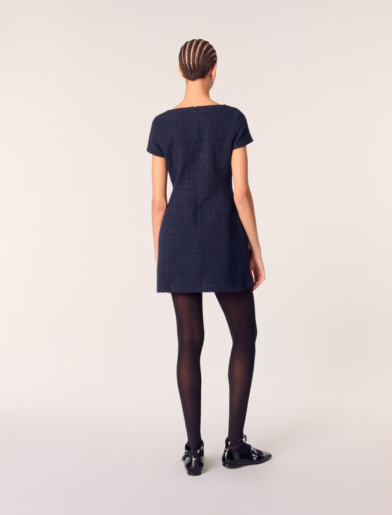 Short tweed dress - Dresses - MAJE