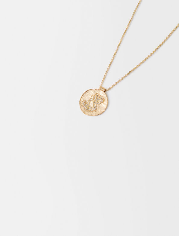 Zodiac medal : Jewelry color Leo