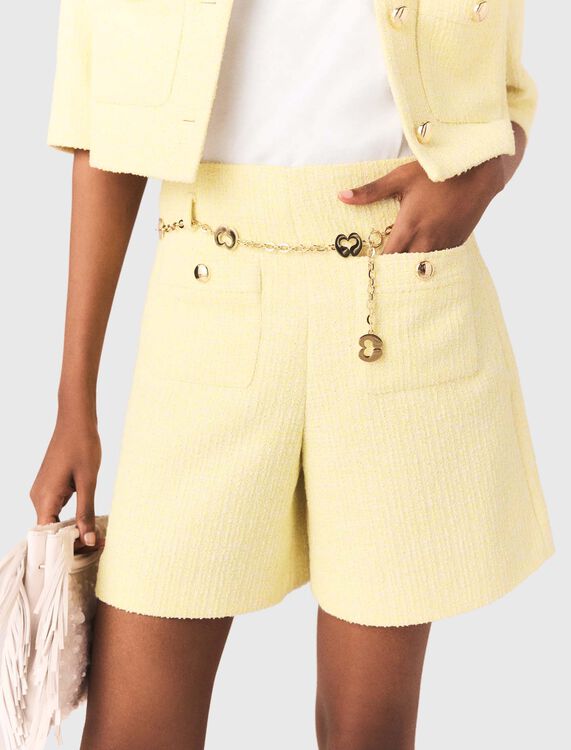 Tweed shorts - Skirts & Shorts - MAJE