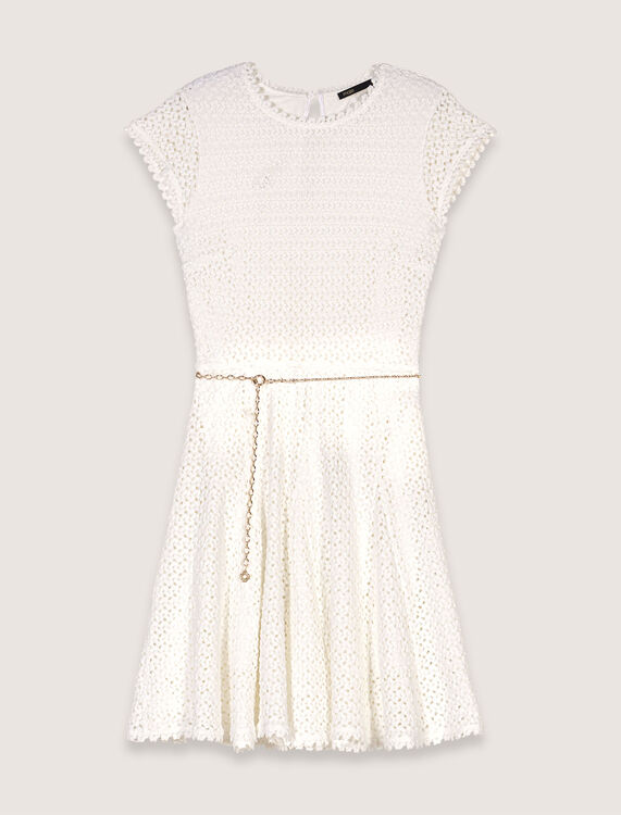 Short crochet dress - Dresses - MAJE