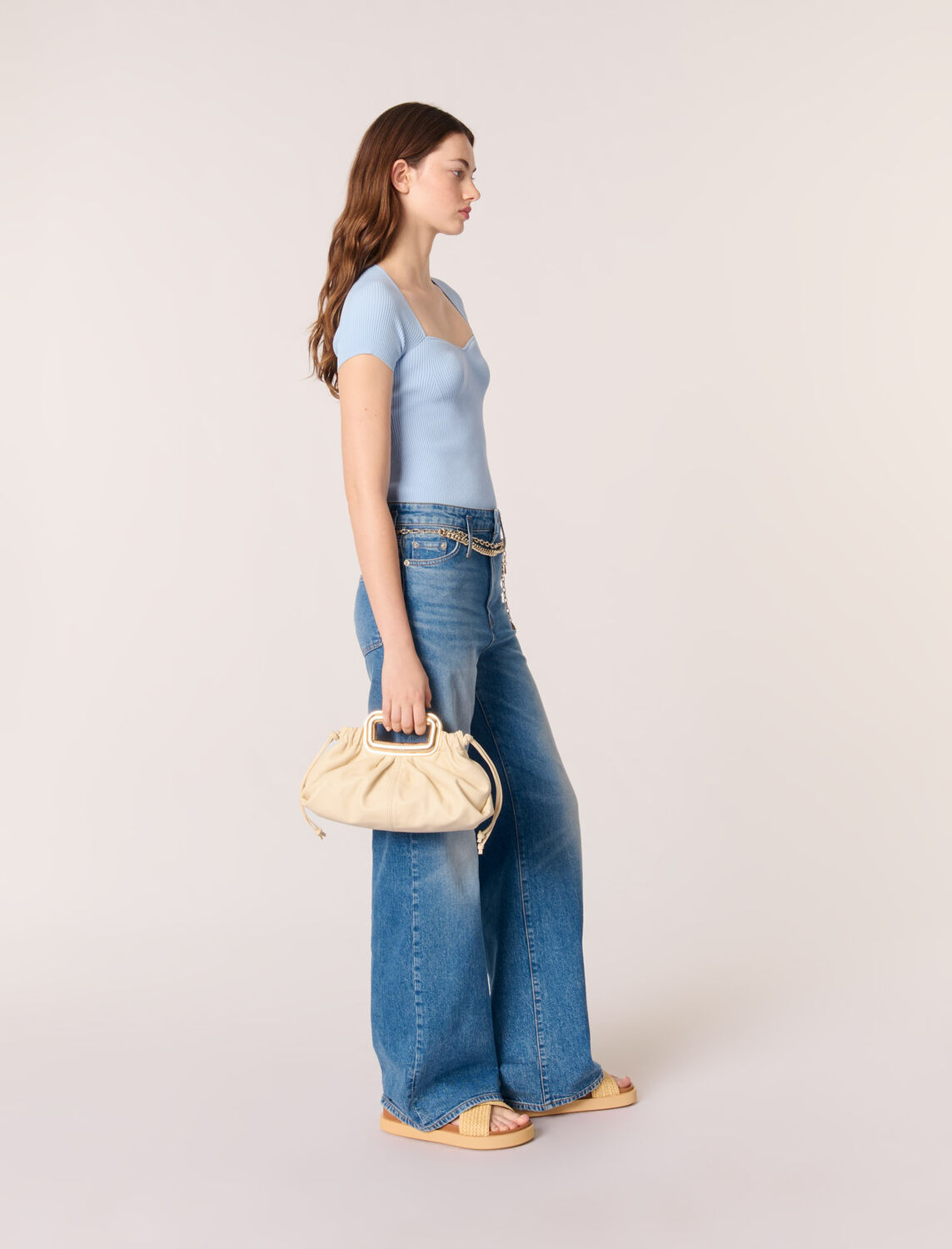 Rib knit top - Sweaters & Cardigans - MAJE