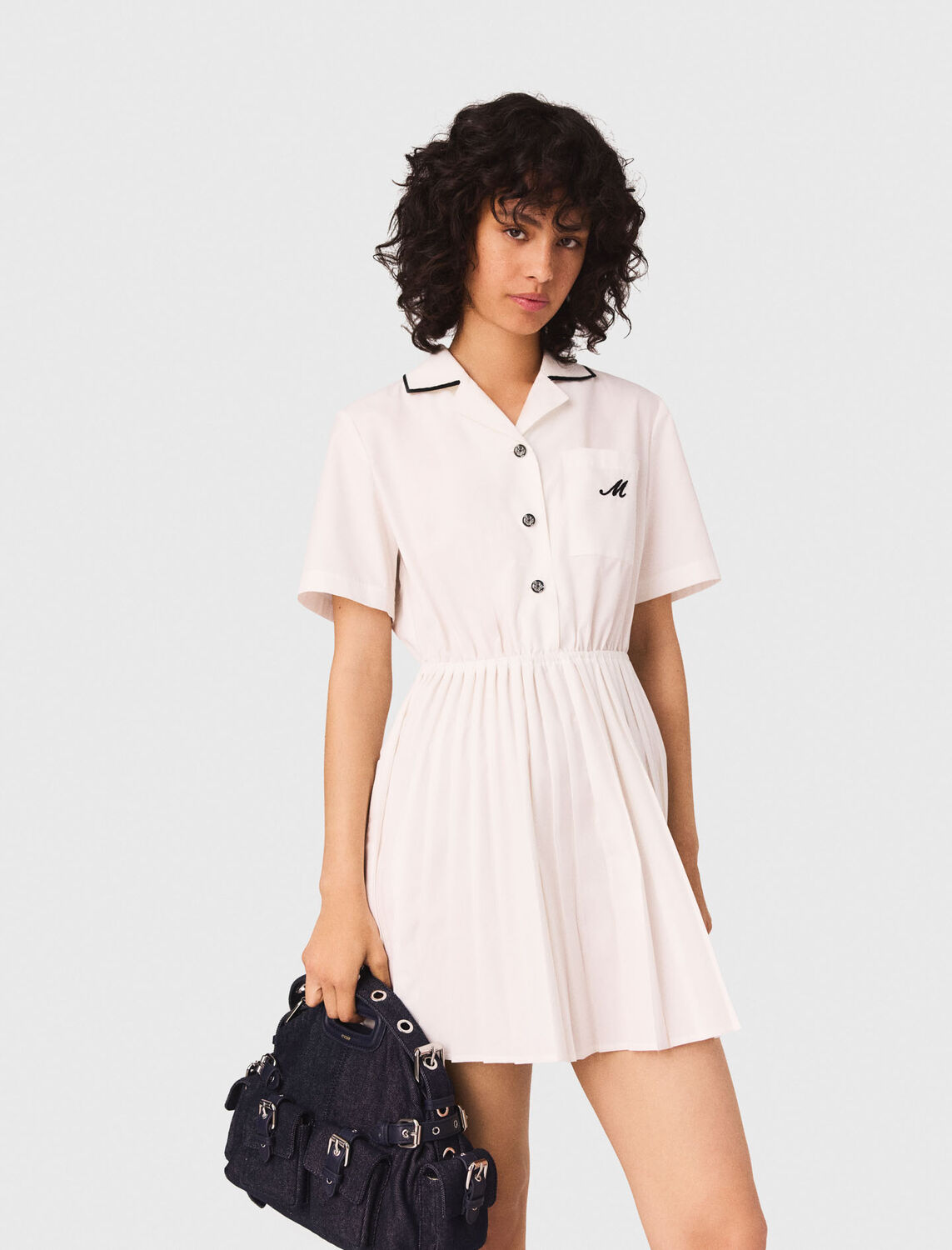 maje : Dresses 顏色 白色/WHITE