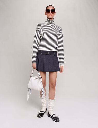 Maje : Skirts & Shorts 顏色 黑色/BLACK