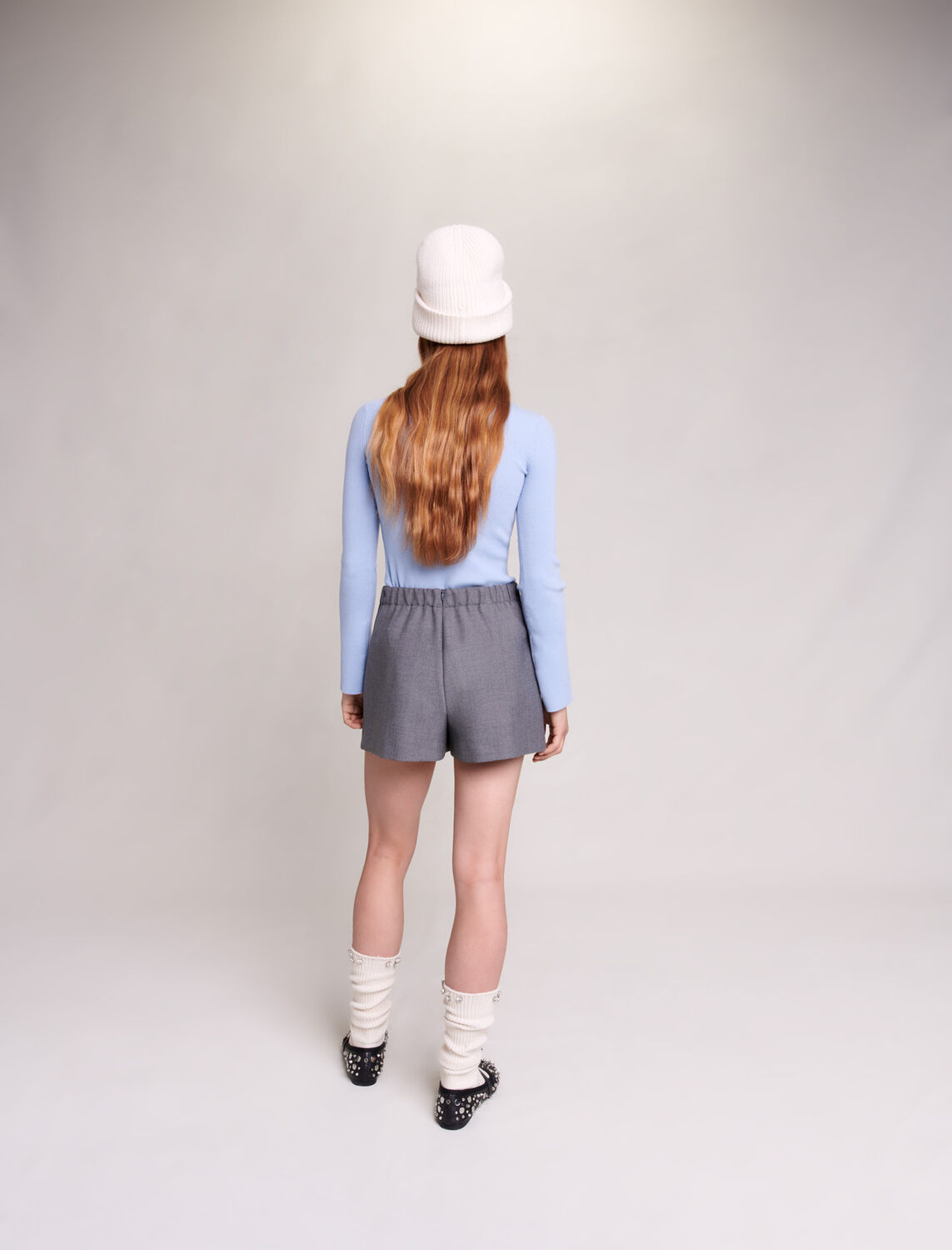 Short wraparound skirt : Shirts color 