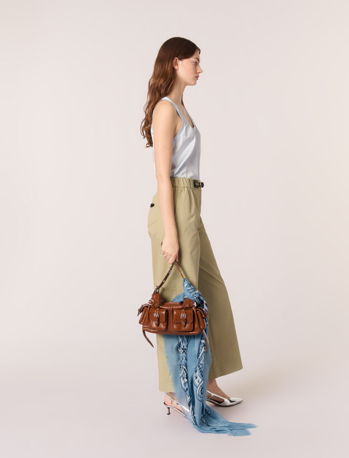 Silk vest top - Tops - MAJE