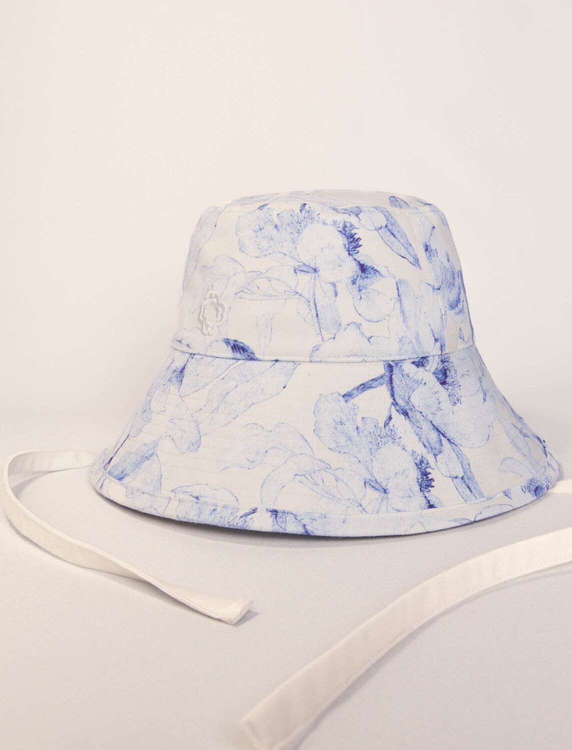 Watercolour themed long bucket hat -  - MAJE