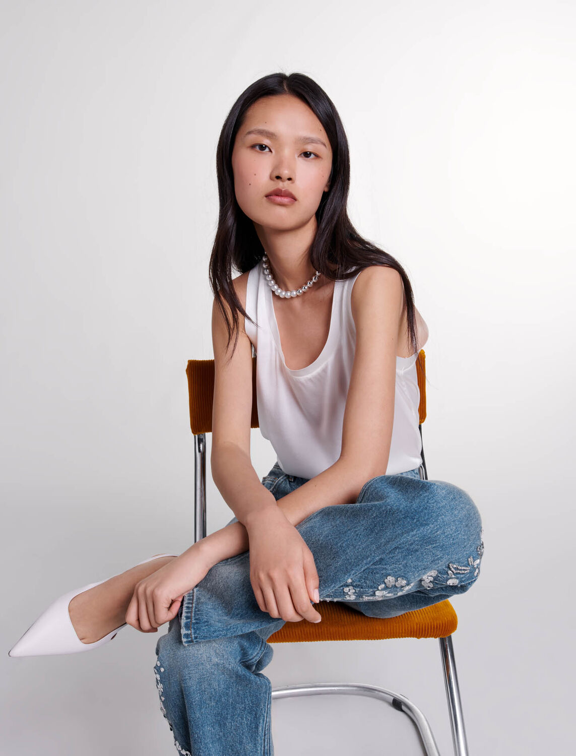 maje : Tops 顏色 白色/WHITE