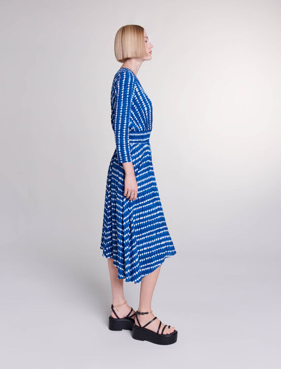 Asymmetrical maxi dress - Dresses - MAJE