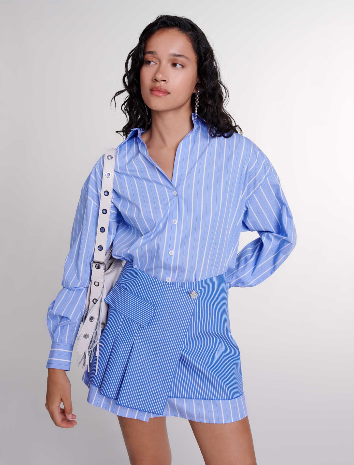 124RAJANO 2 in 1 striped dress Dresses Maje