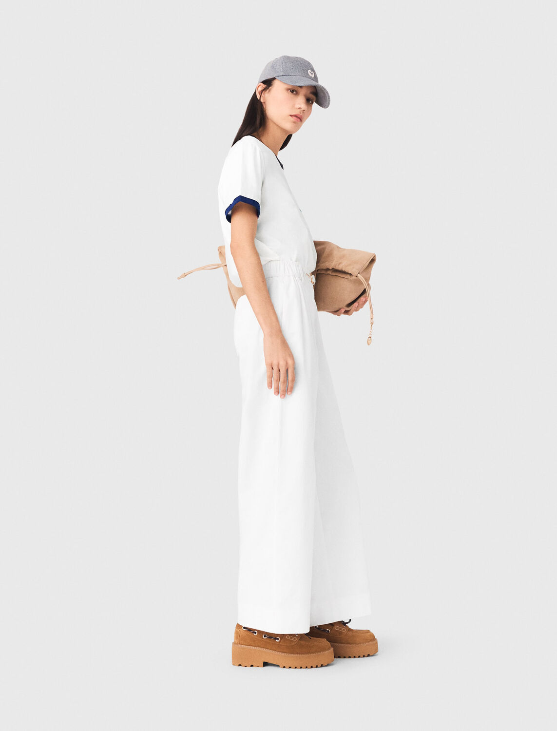 Layered-look T-shirt - T-Shirts - MAJE