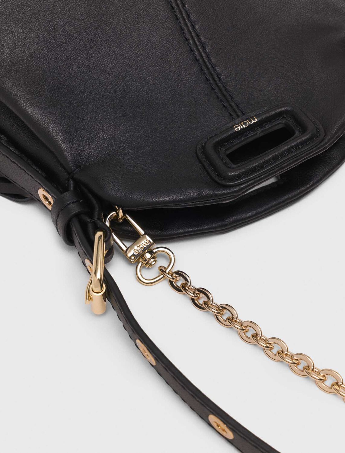 maje : Small leather goods color Black