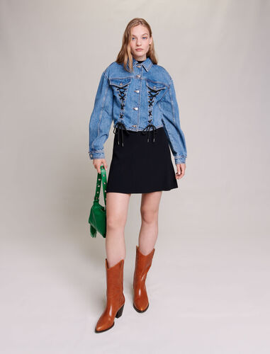 maje : Coats & Jackets 顏色 蓝色/BLUE