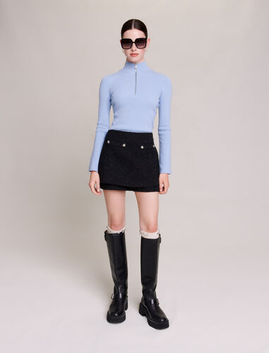 Knit jumper : Sweaters & Cardigans color Light Blue