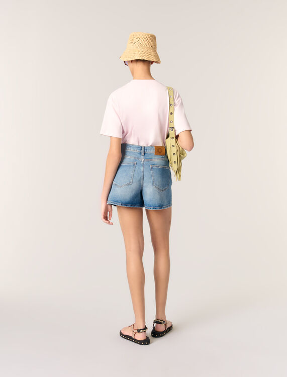 Printed T-shirt - T-Shirts - MAJE