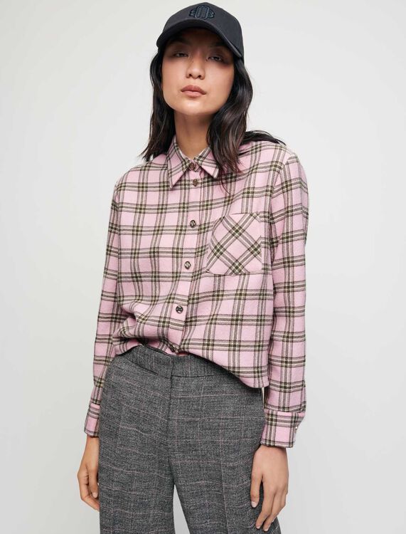 Checked shirt for tying - View All - MAJE