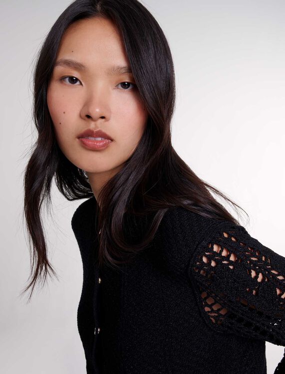 Crochet cardigan - Fall-Winter Collection - MAJE