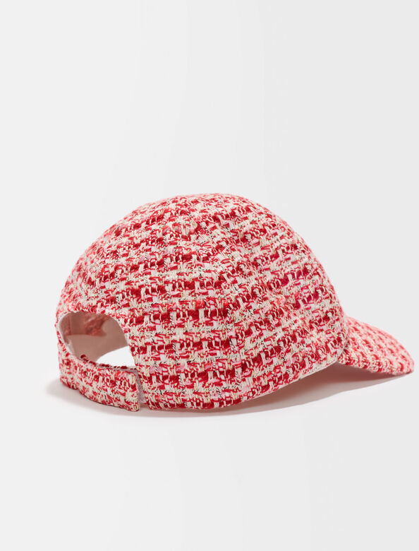 Tweed-style baseball cap : Other Accessories color 