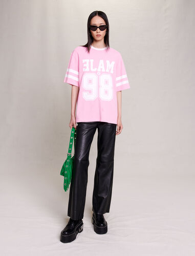 maje : T-Shirts 顏色 粉色/PINK