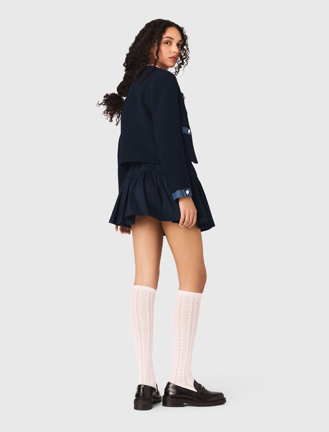 maje : readytowear-blazers 顏色 深蓝色/NAVY