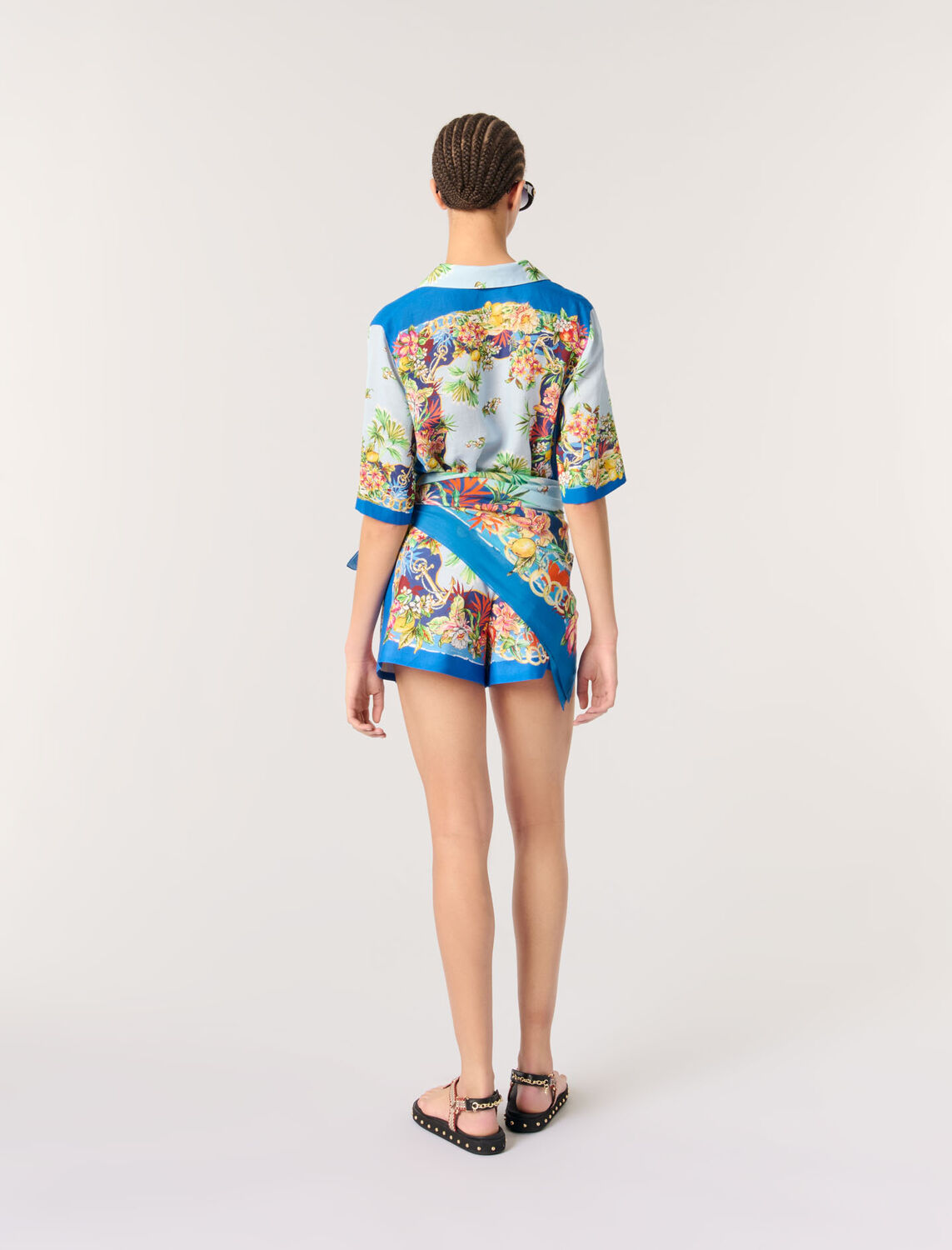 Patterned shorts : Skirts & Shorts color Multicolor floral print