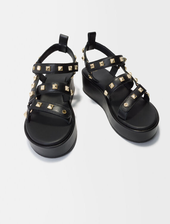 Platform sandals - Sling-Back & Sandals - MAJE