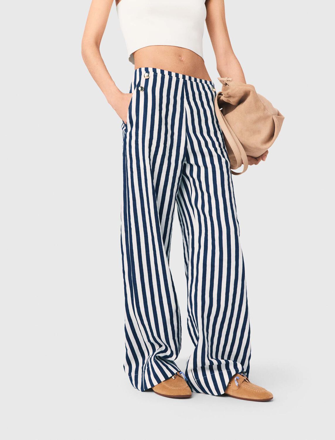 maje : Trousers & Jeans 顏色 多色/