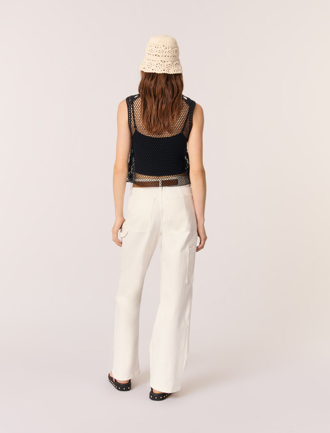 Floral crochet top - Mother's Day Gift Ideas - MAJE