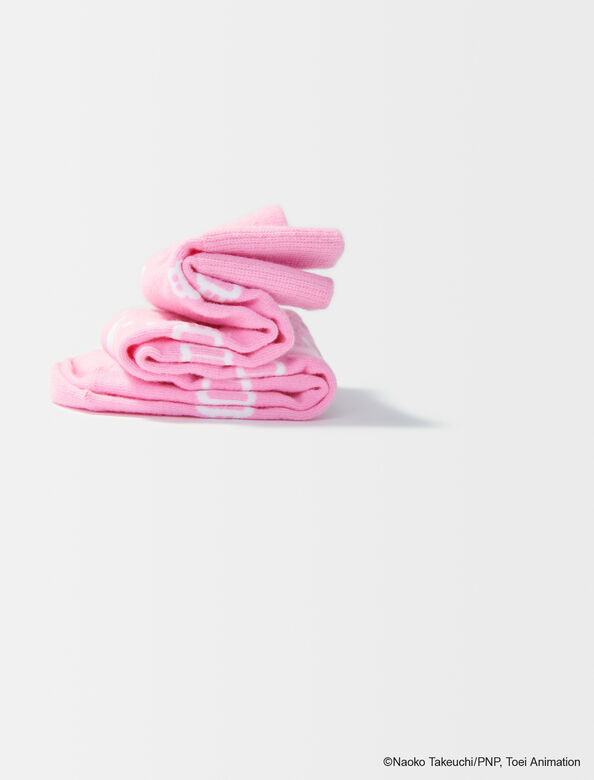 粉色印花长袜 : Other accessories 顏色 粉色/PINK