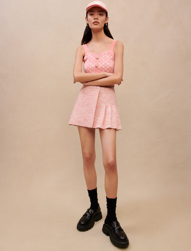 Pink mini skirt : Skirts & Shorts color Pink