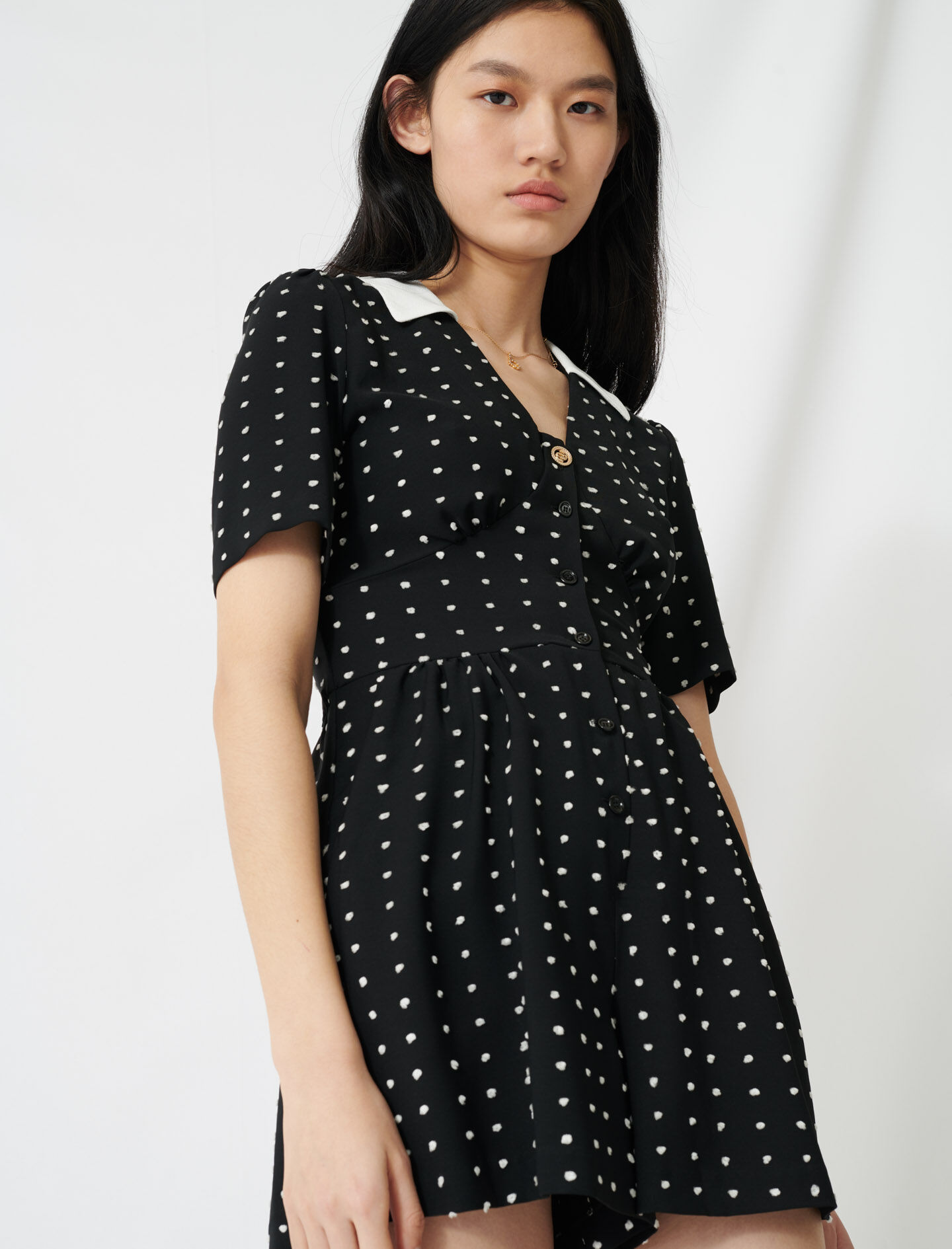 polka dot playsuit