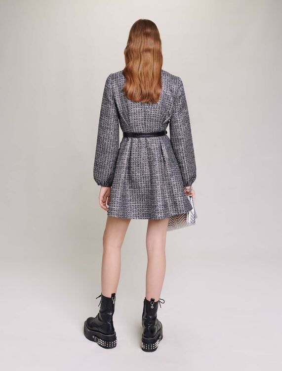Short glittery dress - Dresses - MAJE