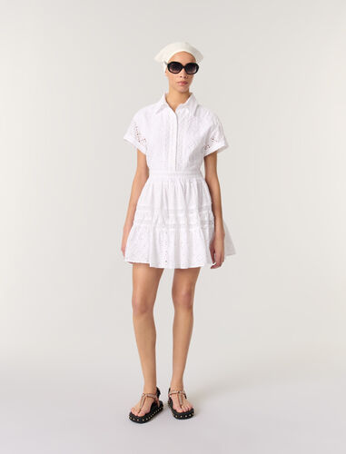 maje : Dresses 顏色 白色/WHITE