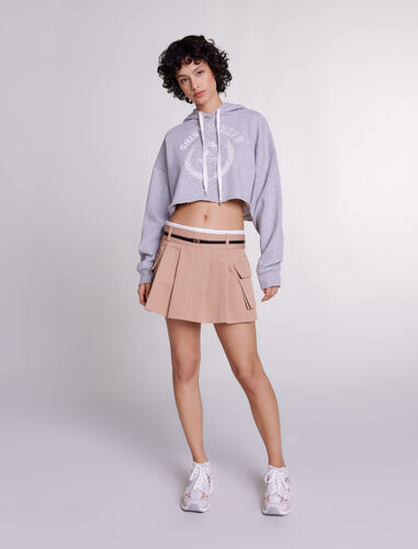 Saint Honoré cropped sweater : View All color Grey