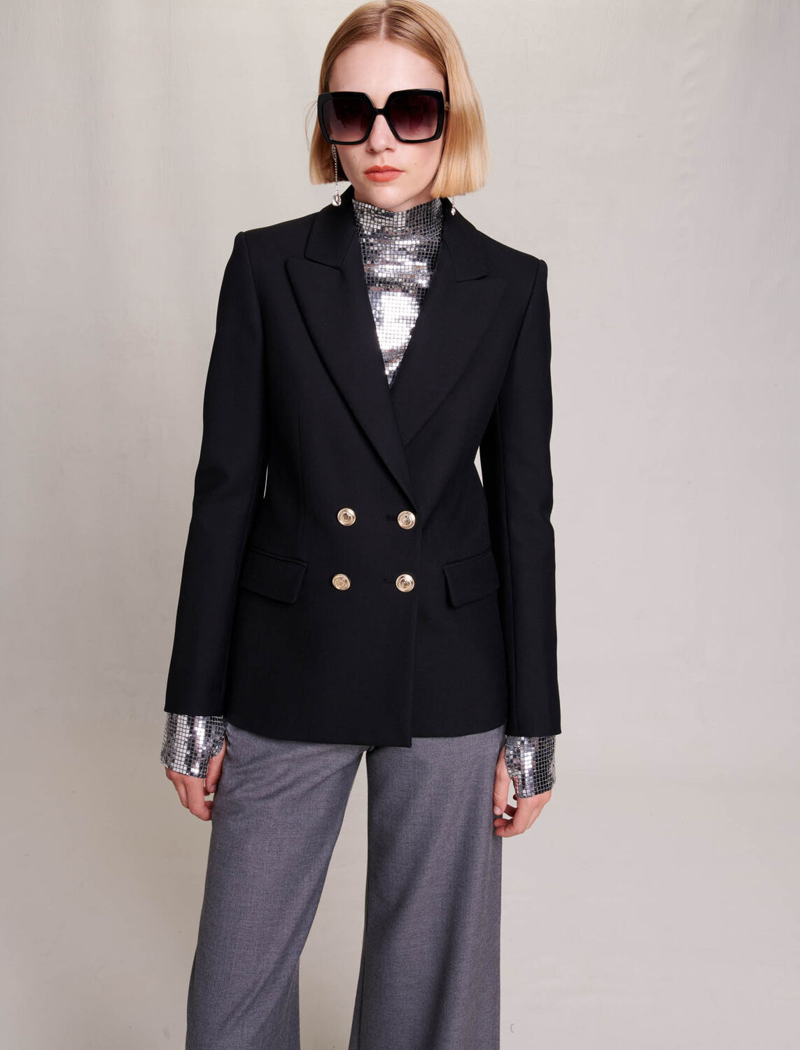 Suit jacket : Coats and Jackets color 
