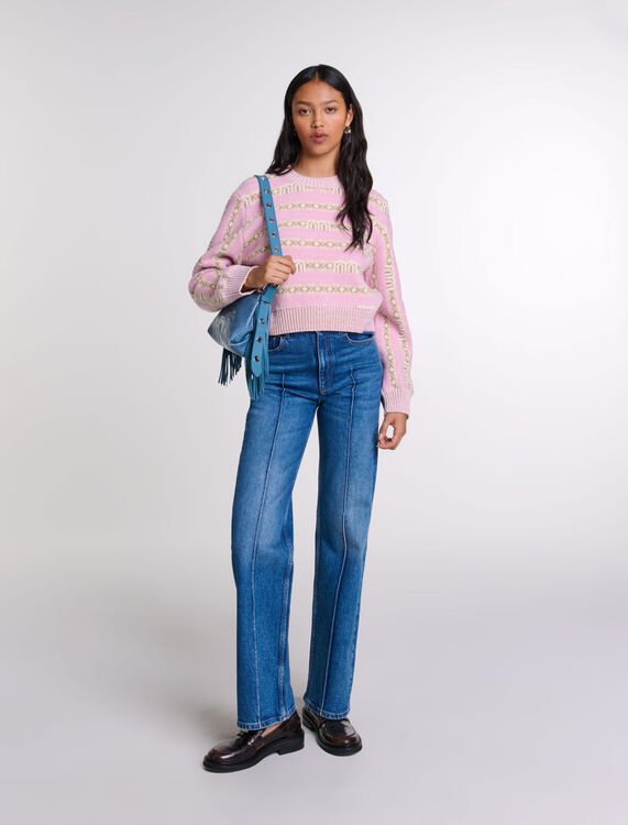Jacquard jumper : View All color Multi-Coloured